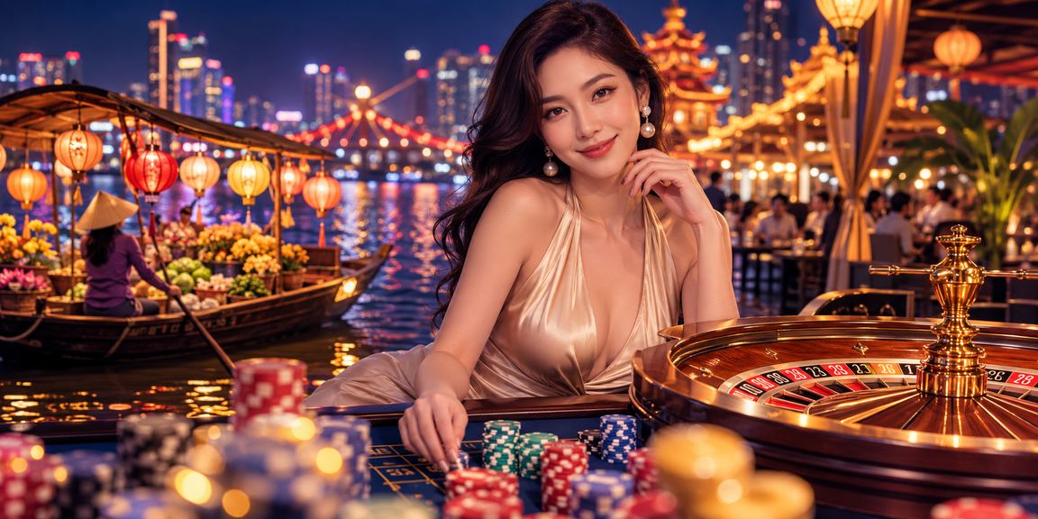 Người chơi tại chợ đêm Hà Nội trải nghiệm trò chơi roulette và tìm hiểu điều khoản dịch vụ