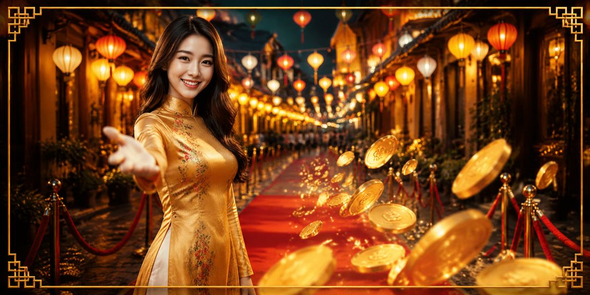 Không khí đèn lồng Hội An gợi lên chủ đề Slots và Live Casino lễ hội trên f88be